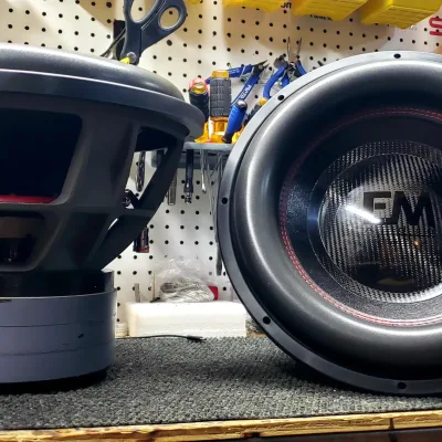 15 inch Custom Hand Built Subwoofer 2500rms - EM Audio