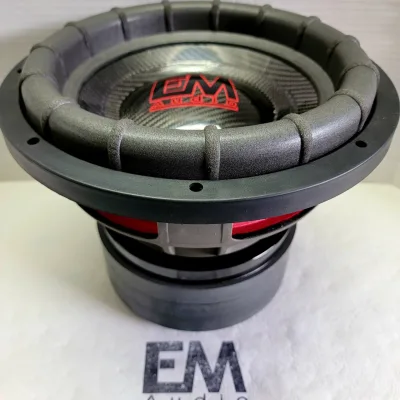 12 inch Custom Hand Built Subwoofer 2500rms - EM Audio