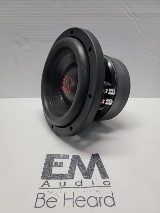 EM audio 500rms Custom 8" Hand Built Subwoofer (mini 8) - Image 7