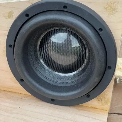4.1" TRUE 2 LAYER BLACK CARBON DUST CAP ONLY