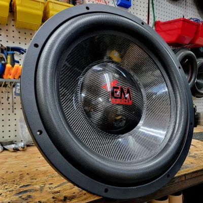 21" Competition grade Hand Built Subwoofer 8000rms (Super Team)
