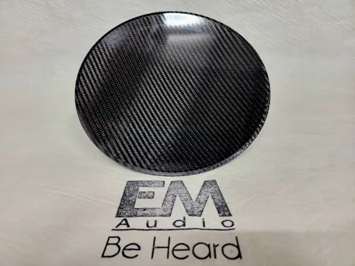 real carbon fiber JL audio 13.5" w7 dust cap - Image 2