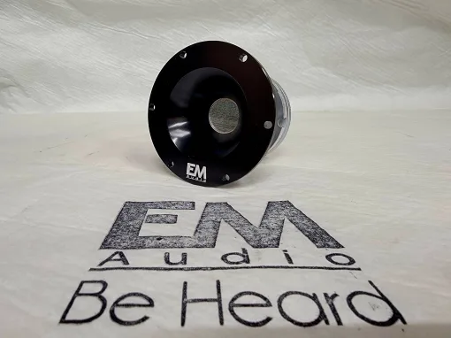 3.55" EM Audio mini Horn. All aluminum throat 2pc screw on - Image 2