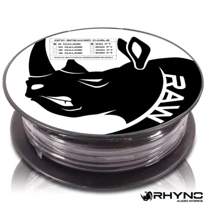 RHYNO 99 SERIES 8 GAUGE OFC POWER CABLE [100FT SPOOL]