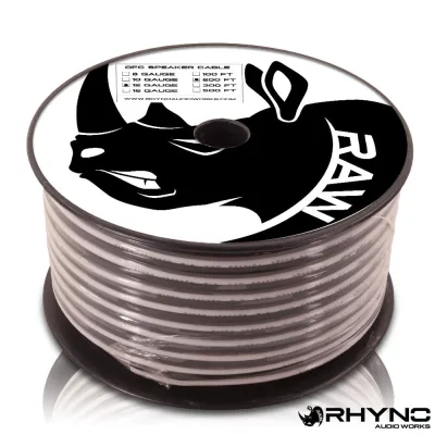 RHYNO 12 GAUGE TWISTED OFC SPEAKER WIRE [BY THE FOOT]