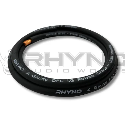 RHYNO 99 SERIES 4 GAUGE OFC POWER CABLE [BY THE FOOT]