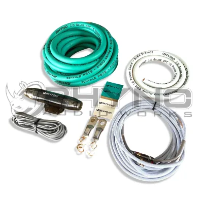 RHYNO 99 SERIES 1/0 OFC AMPLIFIER WIRING KIT [W/8000 SERIES RCAs]
