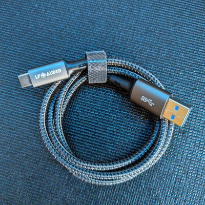 USB-A to USB-C fast charging cable (1M / 3'3")