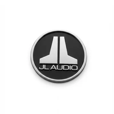 JL Audio Electroform Logo Badge Emblem 0.85″ 3M Adhesive